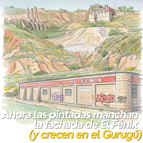 Grafitis en el Fenix